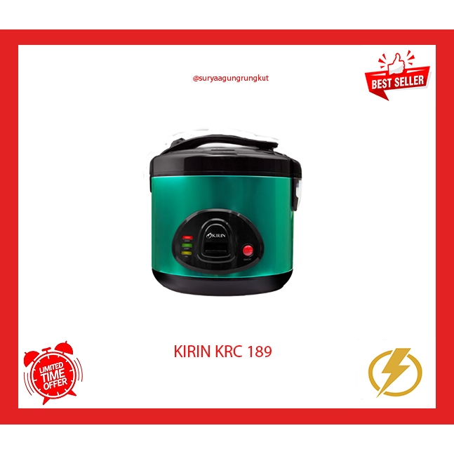 MAGIC COM KIRIN 2 LITER 380 WATT SIMASPUR - KRC 189