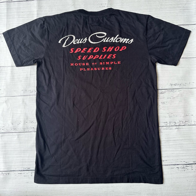 DEUS EX MACHINA baju kaos hitam NEW ORIGINAL 100%