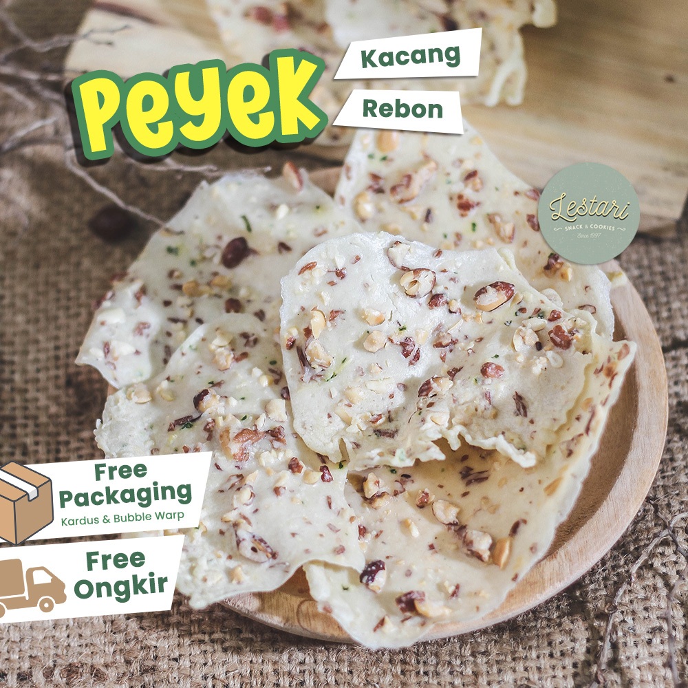 

PEYEK KACANG & PEYEK REBON 150gr