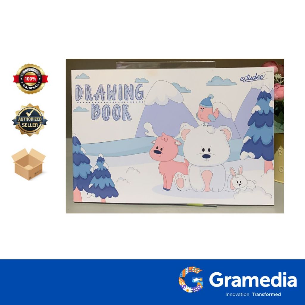 

Gramedia Surabaya-ESTUDEE DRAWING BOOK A4 J WINTER