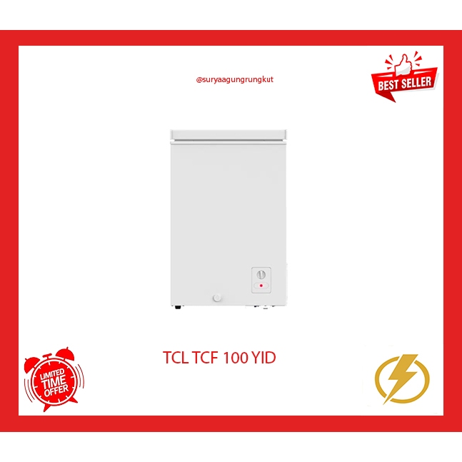 FREEZER BOX TCL 100 LITER TCF - 100 YID