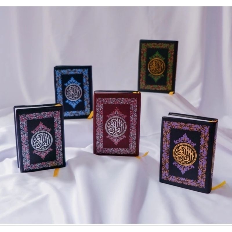 

ALQURAN A7 EMAS SILVER SAKU COVER KALEP MINI TANPA TERJEMAH Al Quran MURAH WAKAF