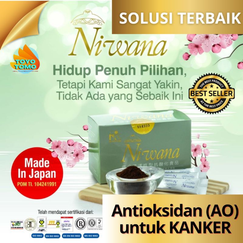 NUTRISI KANKER HERBAL NIWANA SOD Anti oksidan alami organik  lawan Kanker