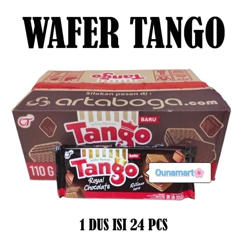 

TANGO WAFER 110 GR KARTONAN ISI 24 pcs