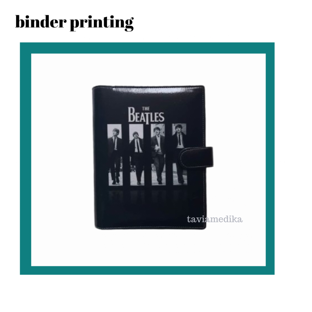 

[ tavia medika ] Binder Printing The Beatles Binder Printing A5 20 ring Binder Printing B5 26 ring