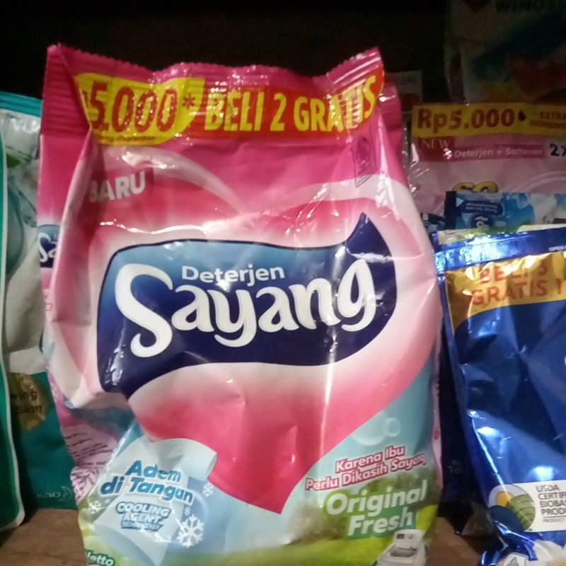 Deterjen Sayang