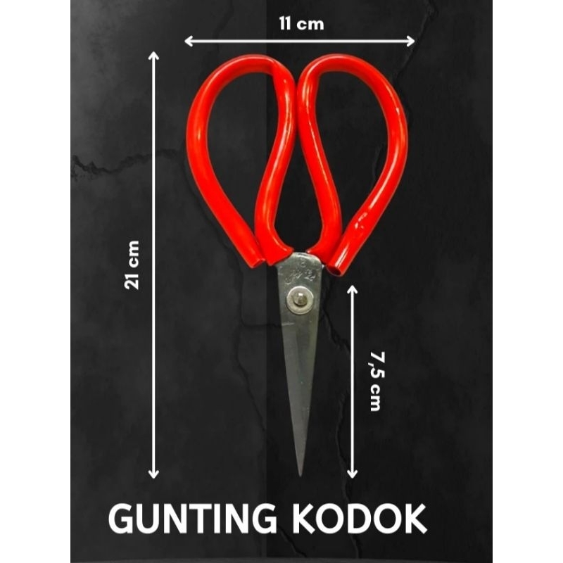 

gunting bentuk kodok untuk seng, karton tebal, kain gunting tajam