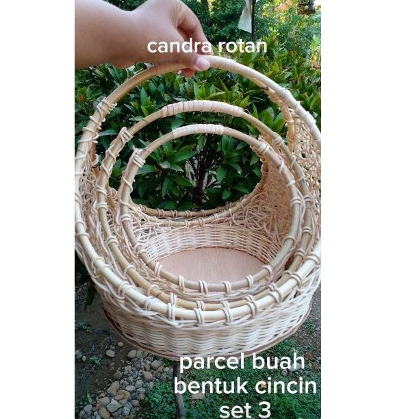 

parcel buah bentuk cincin set 3