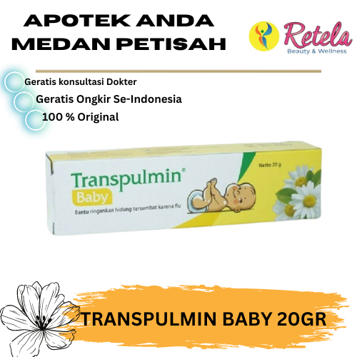 TRANSPULMIN BABY 20GR/ salep batuk dan pilek