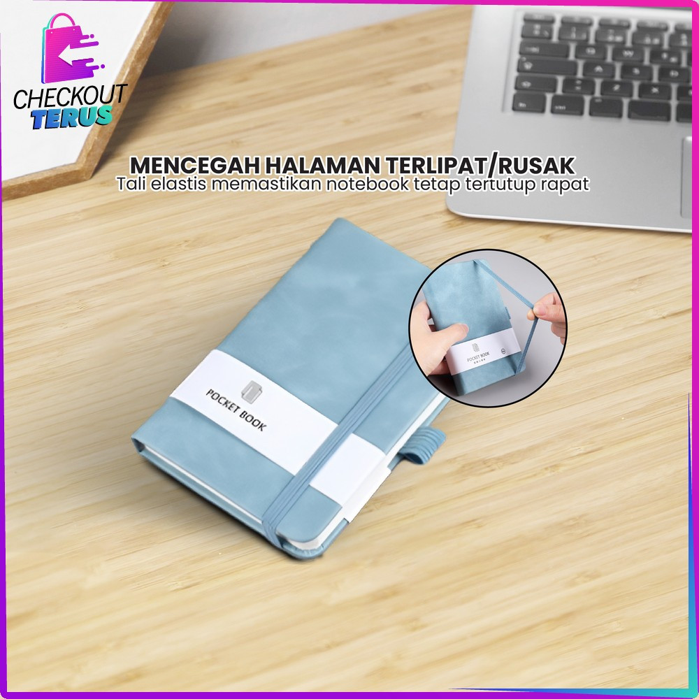

[Whispers] CT A92 Notebook A6 Portable Mini Pocket Book Buku Diary Aesthetic Buku Catatan Kecil