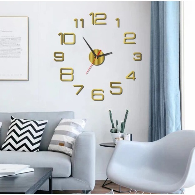 BEST SALE 3D Jam Dinding Diy / Jam Dinding Besar / Jam Dinding Unik / Jam Dinding Rumah Ruang Tamu