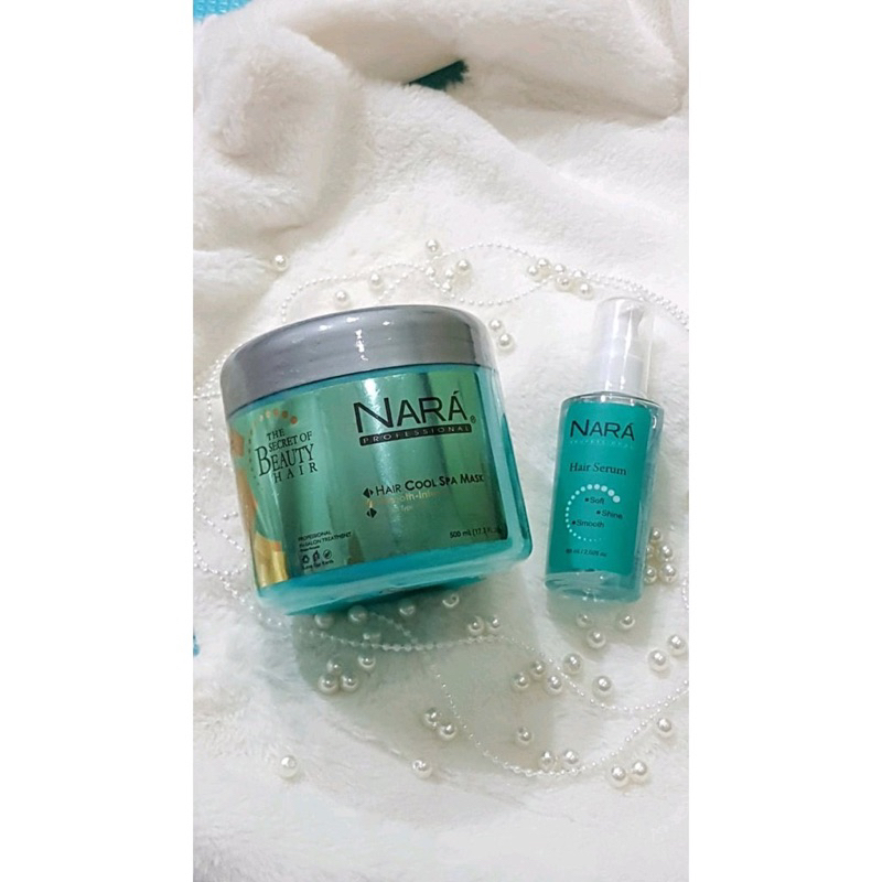 NARA HAIR MASK / MASKER RAMBUT NARA KERATIN / NARA SERUM RAMBUT / NARA PERAWATAN RAMBUT