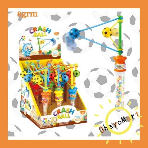 

JUQI crash ball candy / mainan latto / Mainan Lato lato isi permen 8g