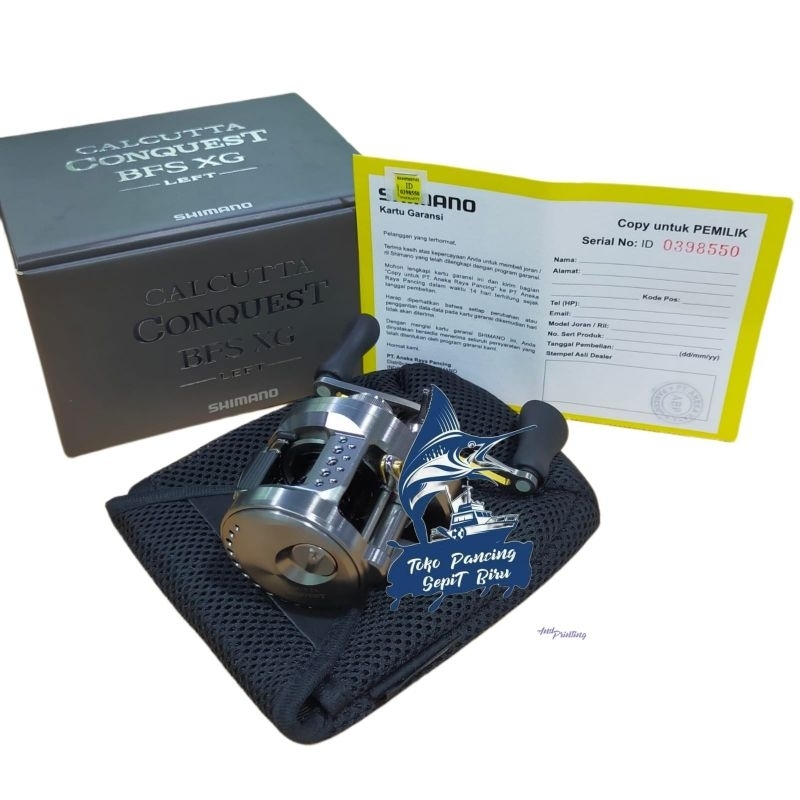 REEL BAIT CASTING SHIMANO CALCUTTA CONQUEST BFS XG LEFT HANDLE JAPAN NEW 2023 REEL BC