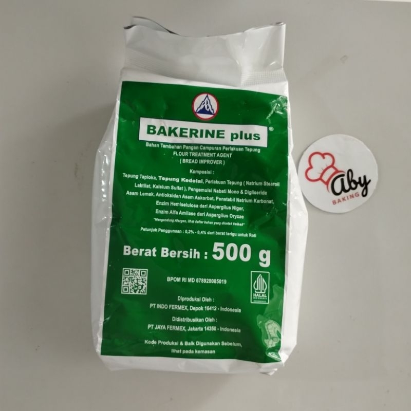 

Bakerine Plus 500g Pelembut Roti Bread Improver Eceran