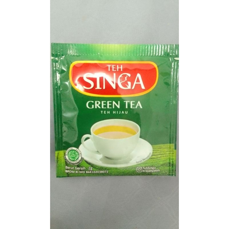 

Teh hijau Singa Green tea