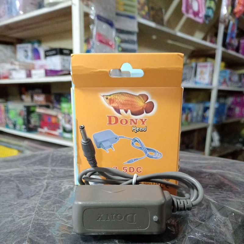 Charger / Casan Adaptor Senter Kepala Dony Jack Kecil/Besar Original