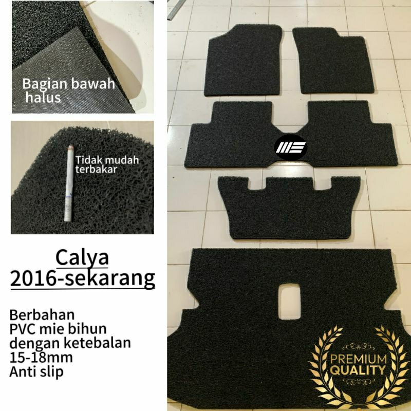 Karpet mobil calya 2016-2024 full sampai bagasi/custom karpet mobil calya full sampai bagasi/karpet 