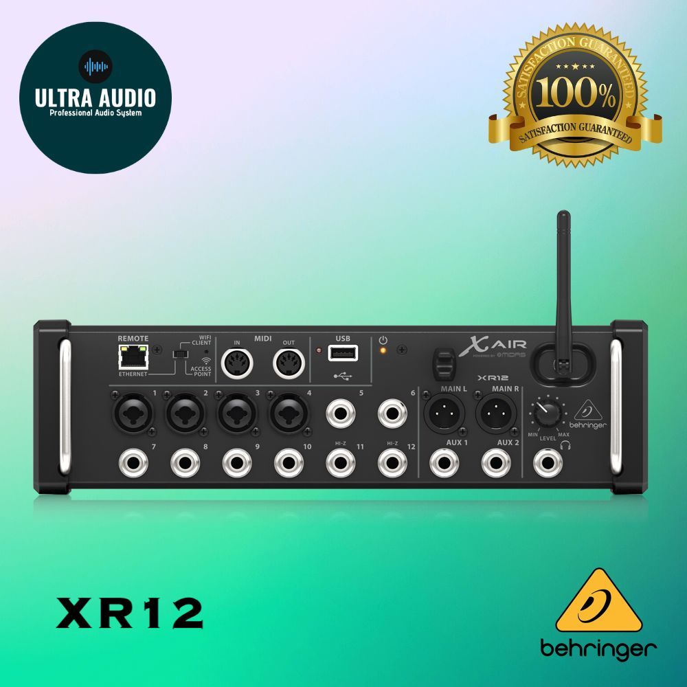 Behringer XR12 / XR-12 / XR 12 Digital Mixer ORIGINAL
