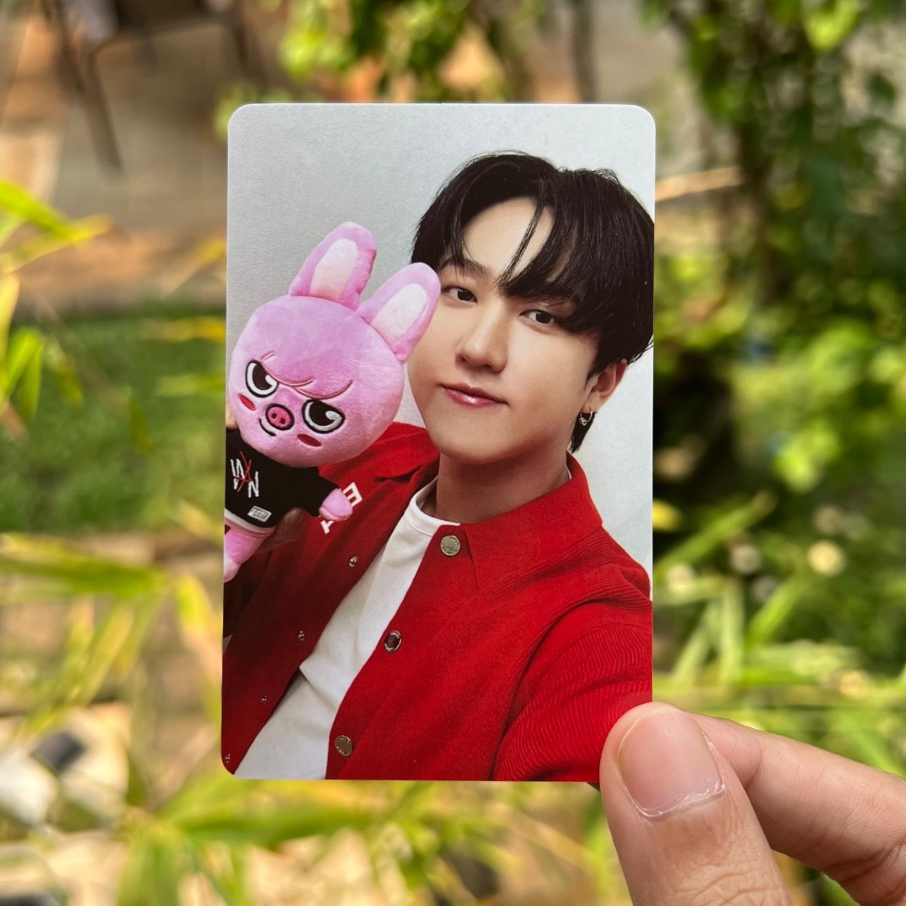 CHANGBIN Rockstar KMS v2. Benefit Photocard PC OFFICIAL STRAY KIDS SKZ