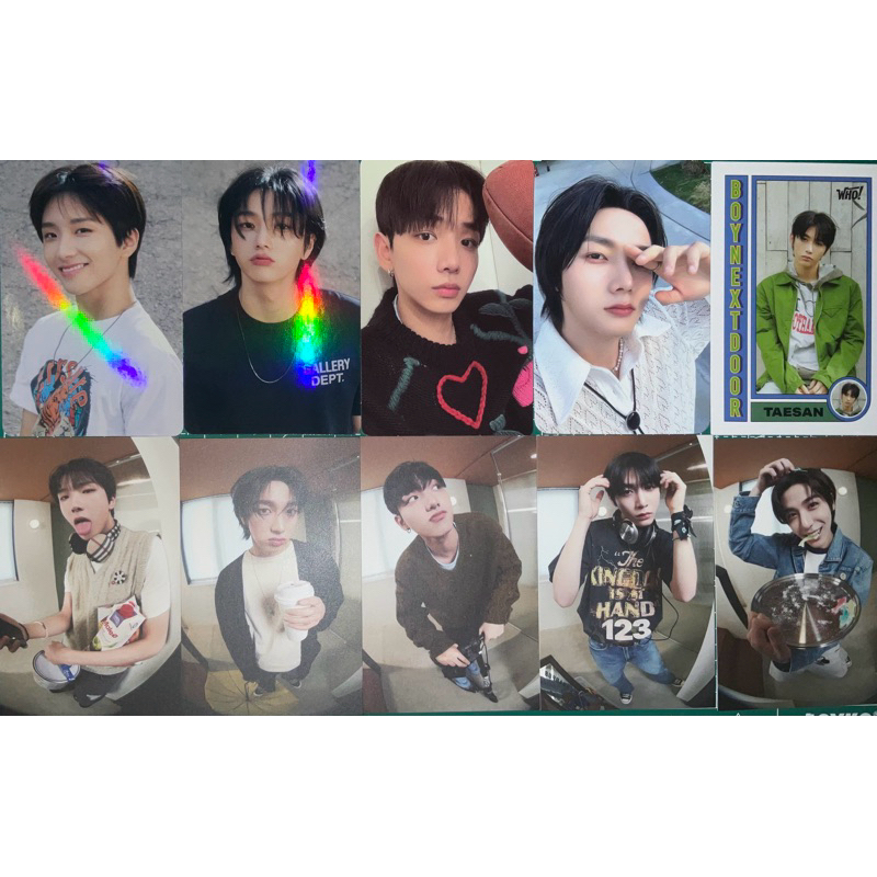 BOYNEXTDOOR Photocard Official | Boynextdoor Photocard era WHO | Sungho Weverse Japan Holo | Leehan 