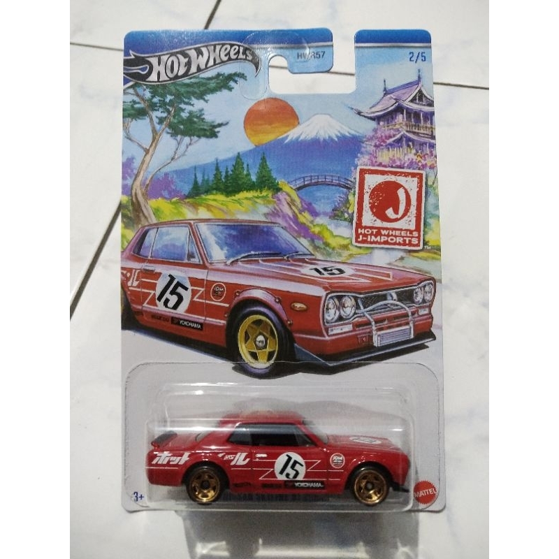 Hot Wheels Hotwheels HW J Imports NISSAN SKYLINE HT 2000GT-X HAKO Rare JDM Special Card