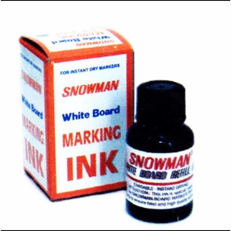 

tinta spidol refill whiteboard / refill tinta spidol snowman