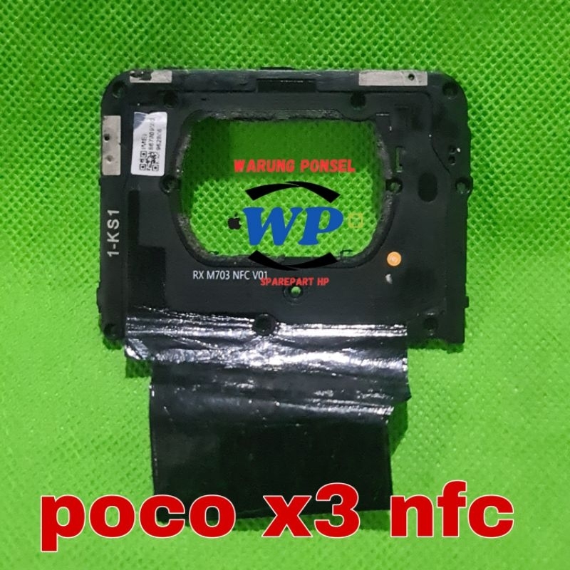 PENUTUP MESIN REDMI XIAOMI POCO X3 NFC ORI COPOTAN NORMAL