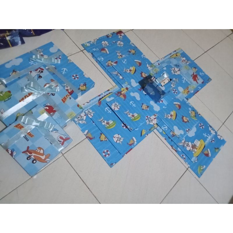 

surprise snack box 3 layer plus box uang