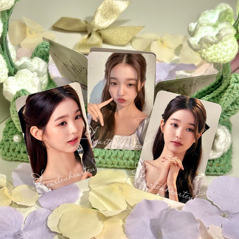 hearteuhearteu — [READY STOCK INA] [OFFICIAL] IVE Jang Wonyoung x Hapa Kristin Round 1.0 Secretive K