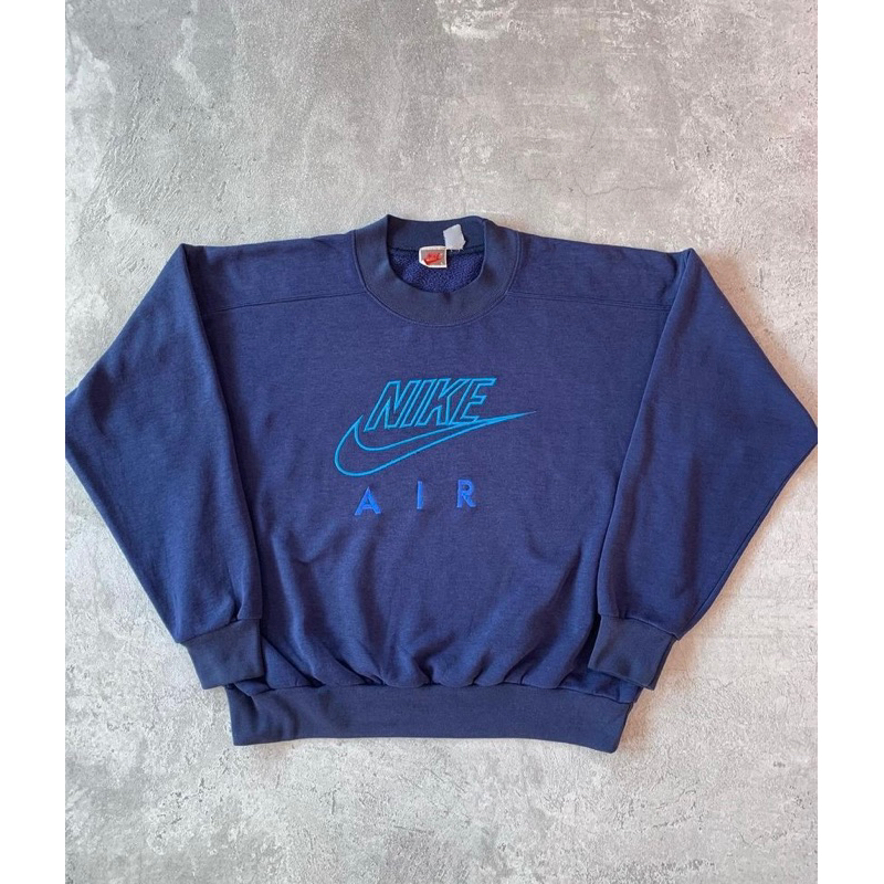 Crewneck Vintage Nike Air Spell Out Big Logo 80's