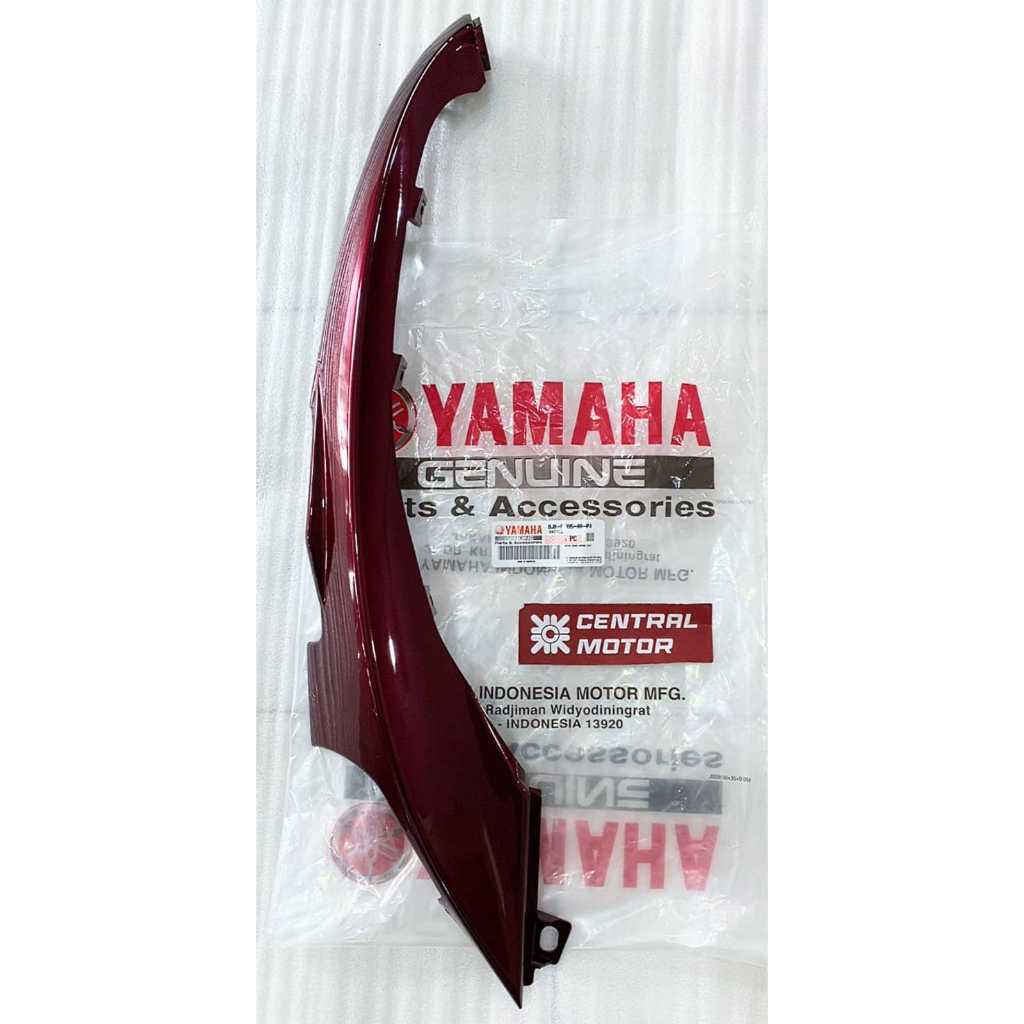 Sayap Sirip Tebeng Cover Dek Bawah Samping Kanan Kiri Fino Fi 125 Ungu Original Yamaha Genuine Parts