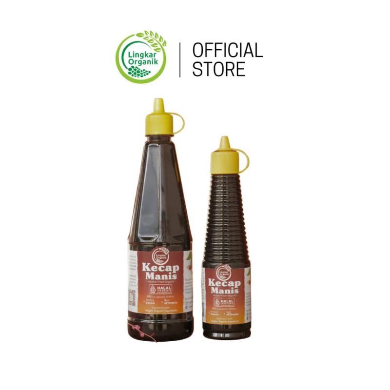 

Kecap Manis Lingkar Organik. Kecap manis non GMO. kecap manis free msg. Kecap manis kids friendly
