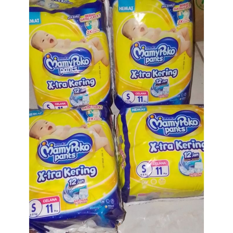 MAMY POKO PANTS CELANA PER PACK UKURAN S 11 PCS