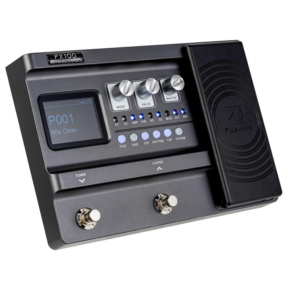 Multi-Efek Gitar Flamma FX100