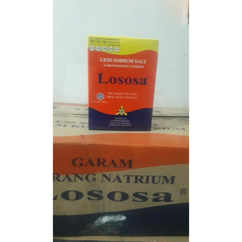 

Garam Lososa 500grm Garam rendah natrium