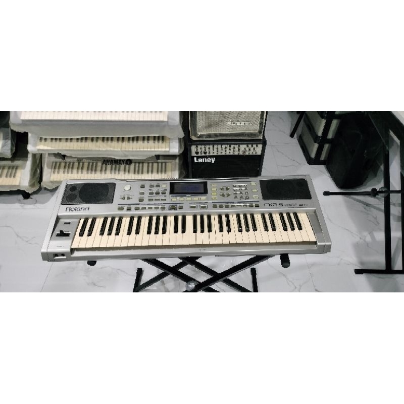 ROLAND EXR-5 Keyboard Interactive Arranger Second Keyboard Legend