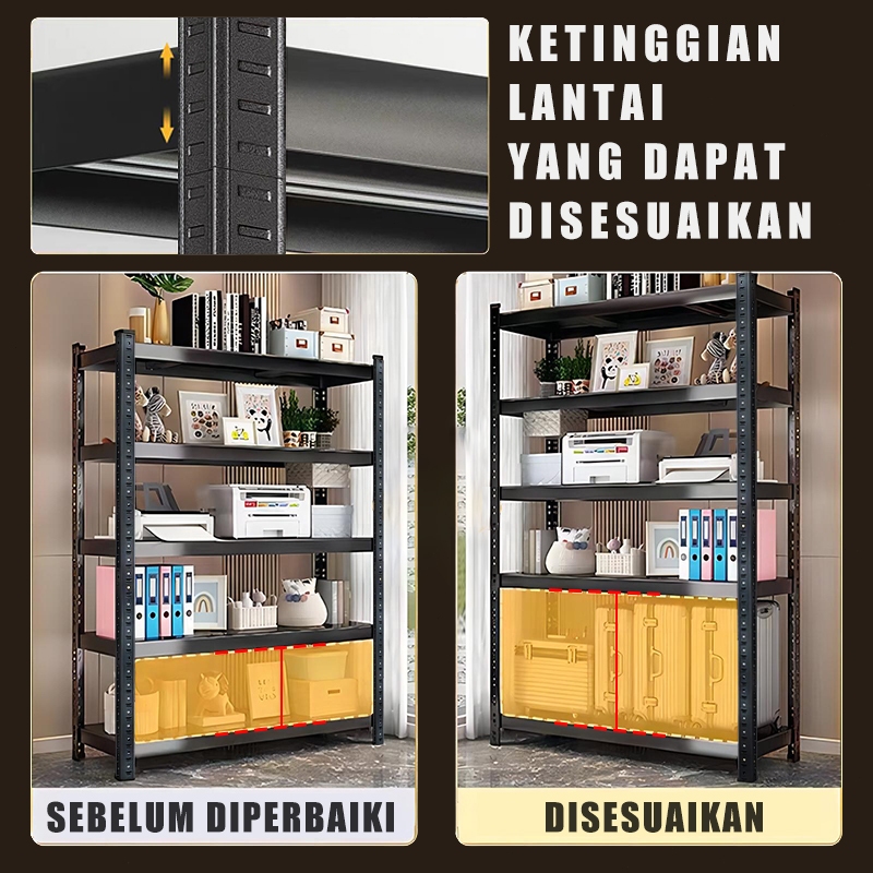 Rak Besi Siku Lubang Rak Besi Rak Besi Siku Lubang Rak Susun Serbaguna Rak Gudang Rak Barang