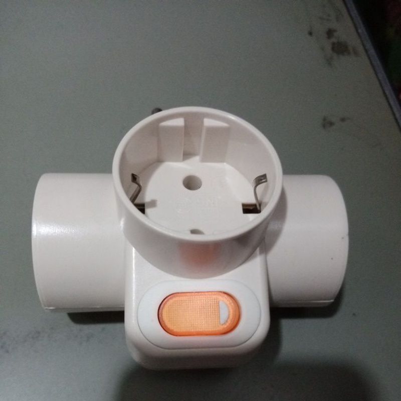 COK CABANG 3 + SAKLAR / T-ARDE + SAKLAR UTICON