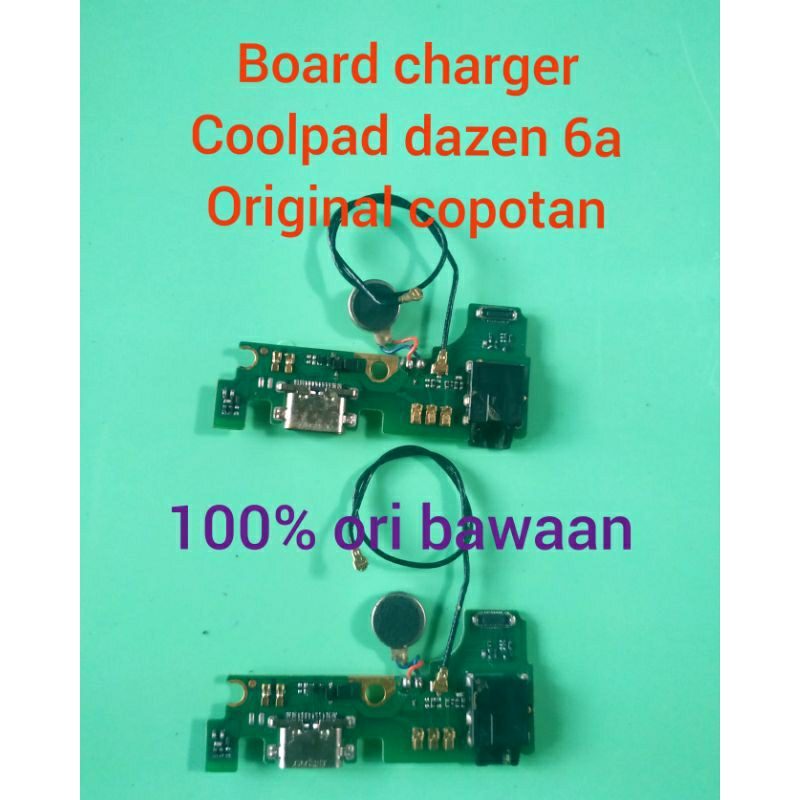 board charger / papan cas / pcb cas Coolpad DAZEN 6A ori copotan
