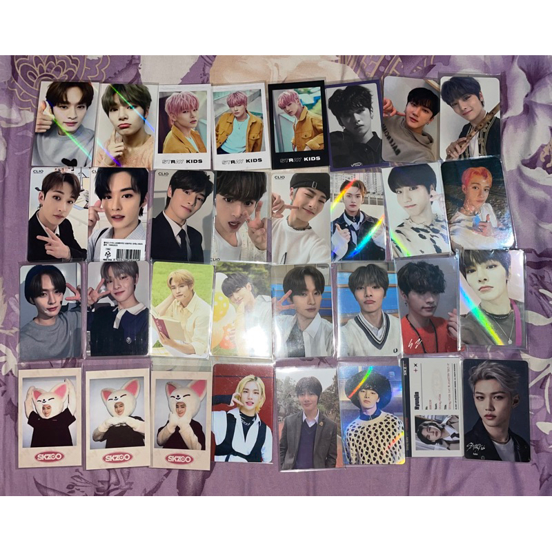 Stray kids Photocard Pola Set D9 withdrama Limited standar POB IMY SUBK Clio Office Mild Swid In lif