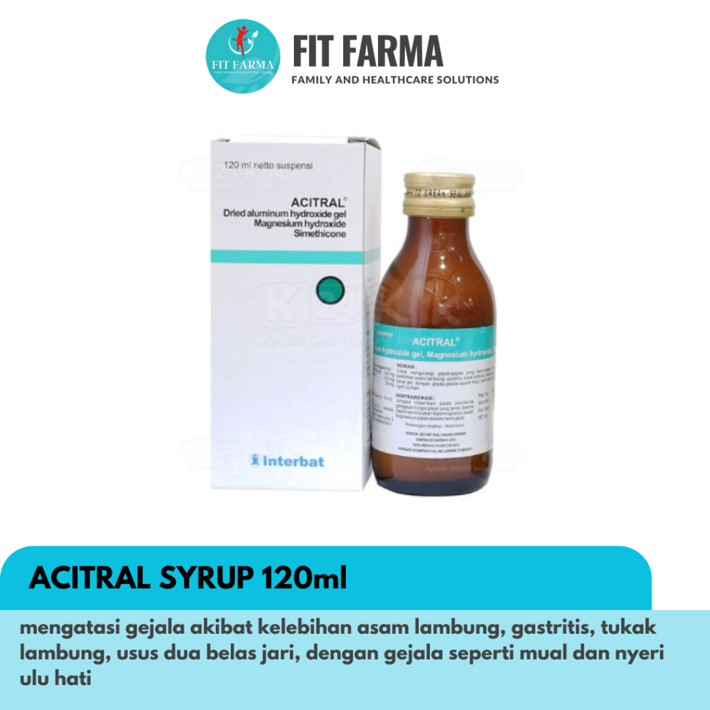 ACITRAL SYRUP 120 ml