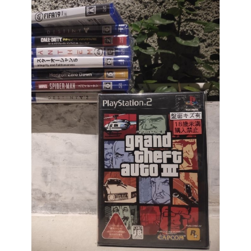 kaset gta 3 original ps2