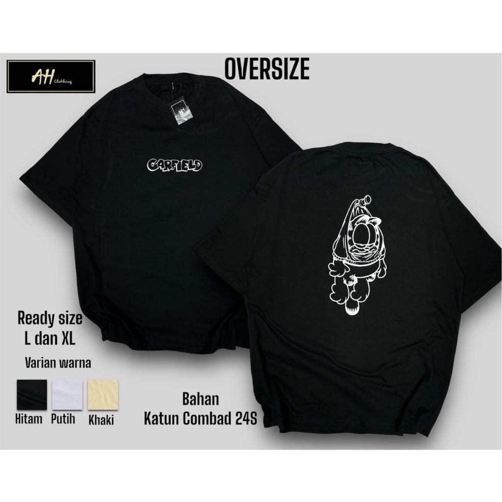 Kaos Pria Wanita AH Clothing (2nd Edition) Oversize T-Shirt 100% Cotton Combed 24s Full Tag Original