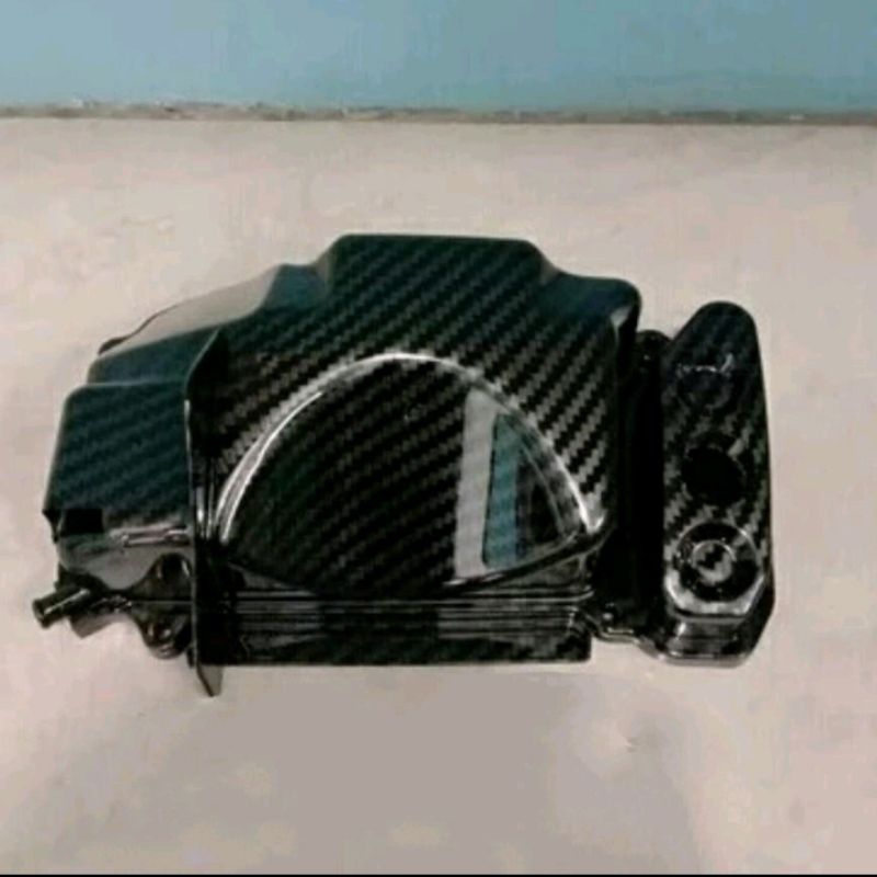 COVER TUTUP BOX FILTER BEAT CARBU LAMA CARBON