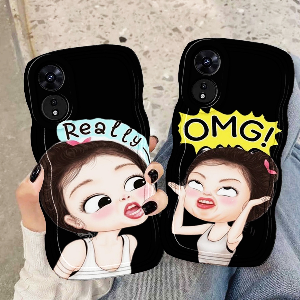 R-290 CASE HP GELOMBANG FOR OPPO A78 4G A78 5G A58 5G A5 4G A38 A18 A98 a7/a5s  op a31 2020  a5 2020