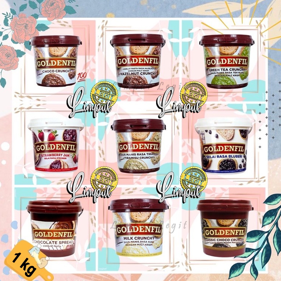 

Goldenfil All Varian Goldenfill Choco Crunchy/Tiramisu/Blueberry/Spread/Hazelnut/Strawberry/Classic