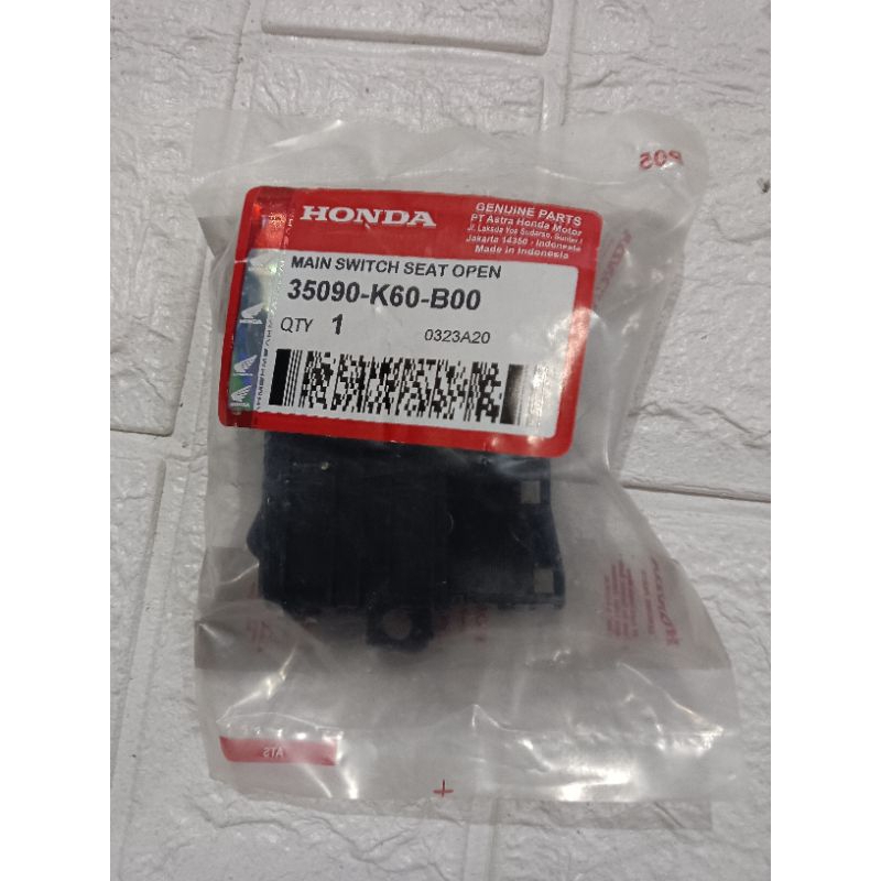 rumah kunci tombol buka jok beat vario 110 125 150 scoopy esp led