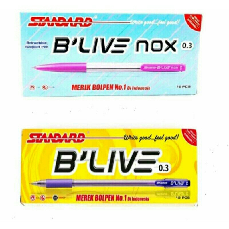 

3PCS PULPEN B'LIVE 0,3 MM / BULPEN STANDART B LIVE / B'LIVE NOX