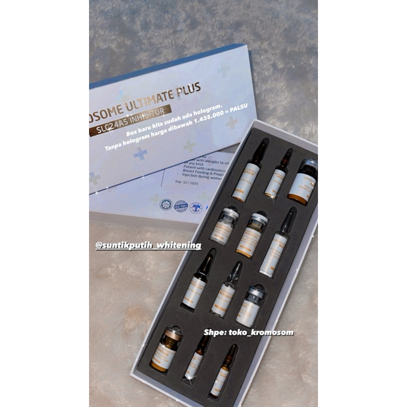 chromosome ultimate plus/ chromosome diamond /suntik putih / infus